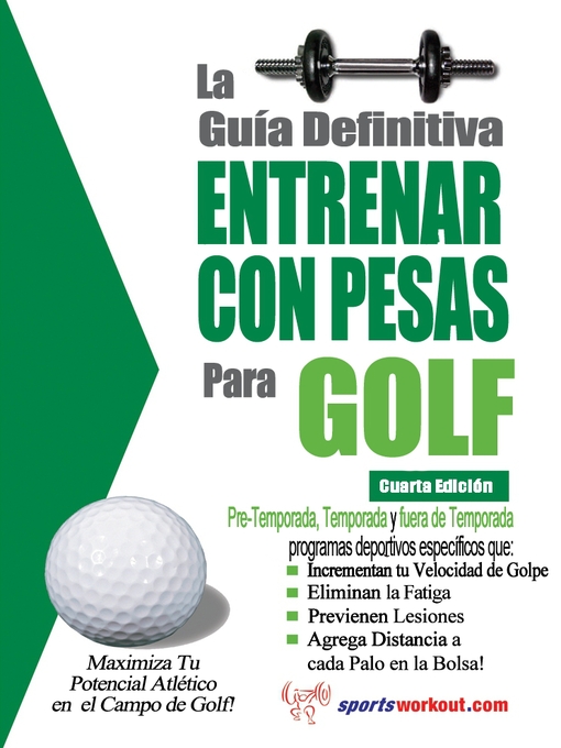 Title details for La guía definitiva - Entrenar con pesas para golf by Rob Price - Available